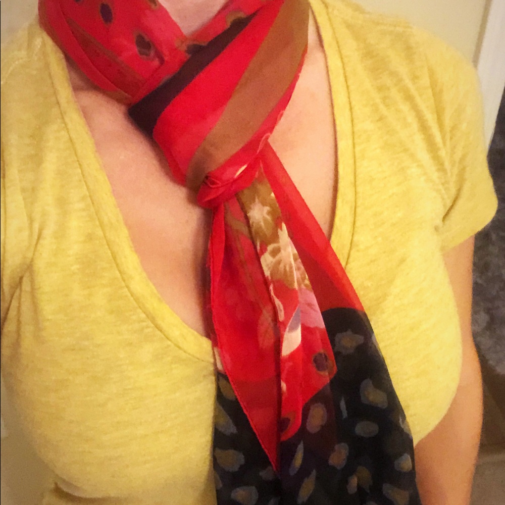 Silk scarf